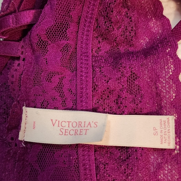 Victoria's Secret Lace Bra, Unlined Cup, Elastic Lace Edge, Size SP - Picture 11 of 11